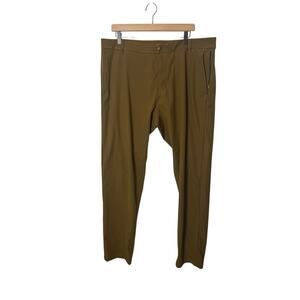 Lululemon Commission Pant‎ Classic 38 X 33 LM5AEYS Brown